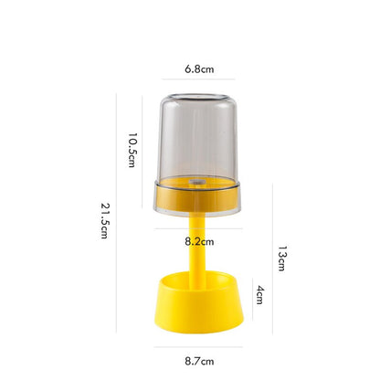 Bright Bathroom Toothbrush Organizer Cup