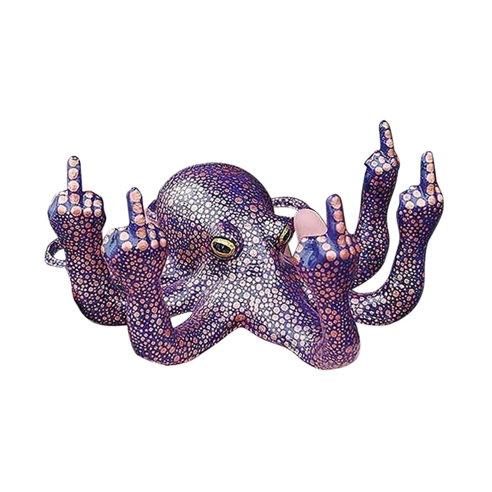 Vibrant LED Octopus Room Decoration - Luxicro