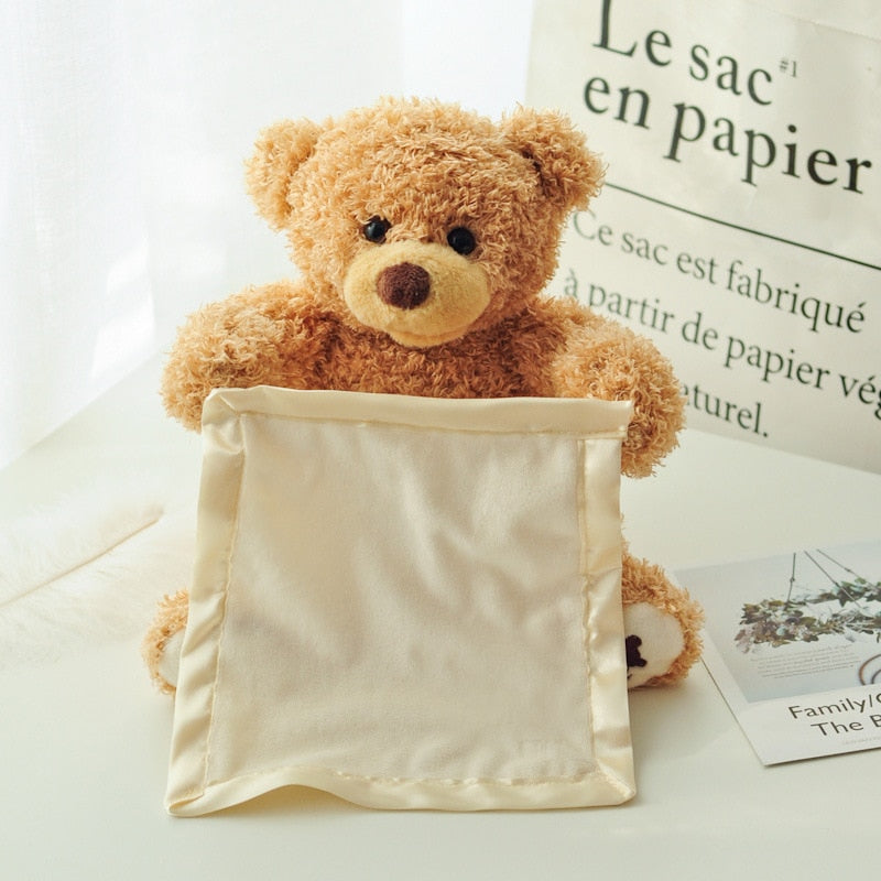 Cuddly Peek A Boo Teddy Soft Toy