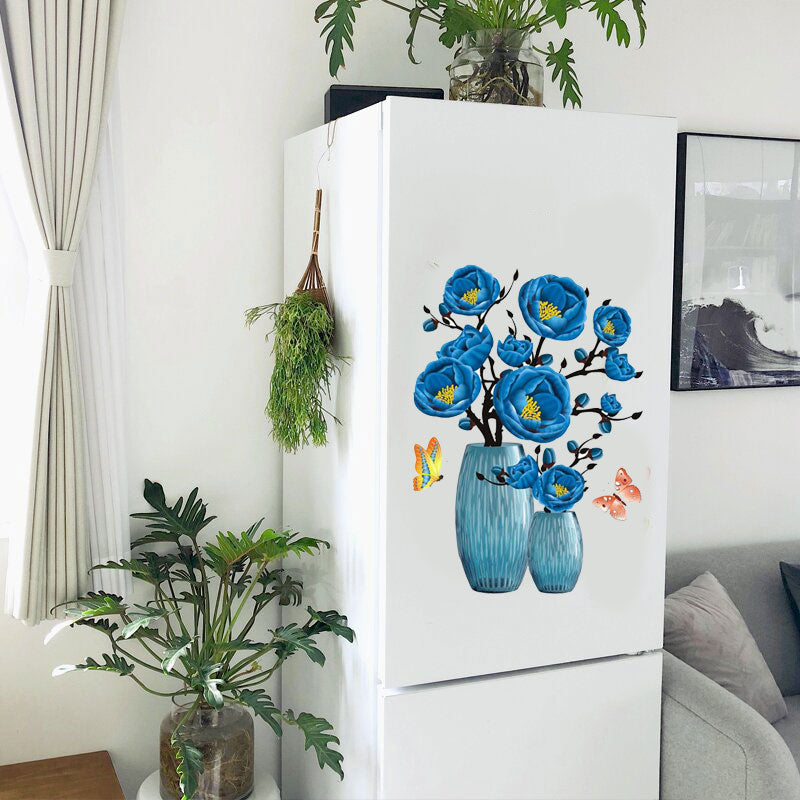 Vibrant Floral Wall Stickers - Luxicro