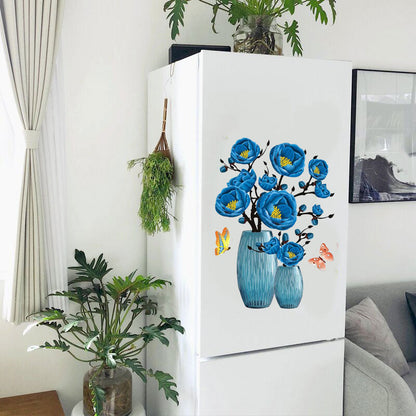 Vibrant Floral Wall Stickers - Luxicro