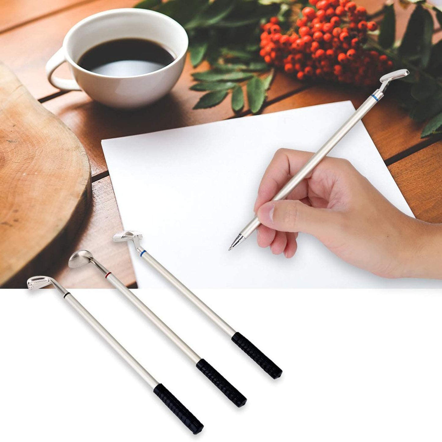 Compact Golf Ballpoint Pen Gift Set