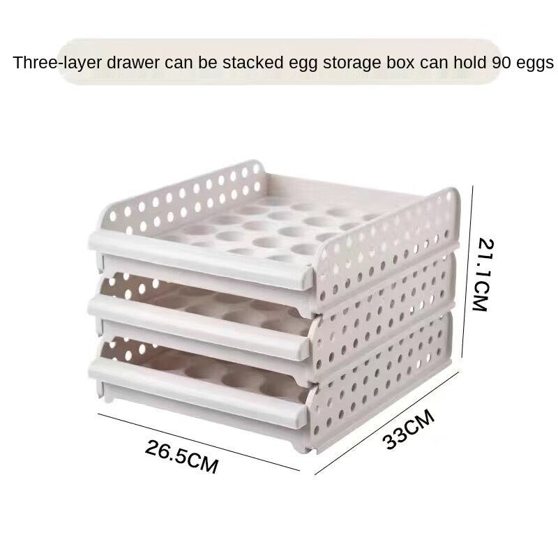 Space Saving Egg Storage Carton