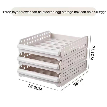 Space Saving Egg Storage Carton