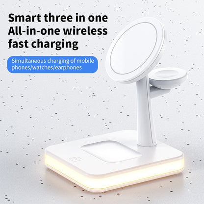 Compact Wireless Charging Table Lamp