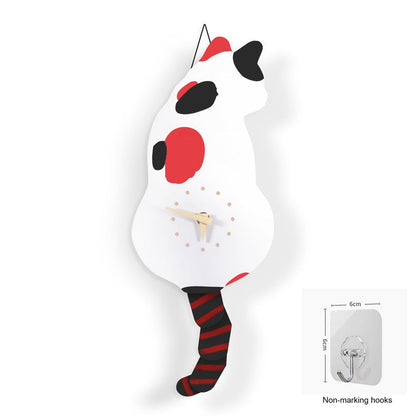 Cute Cat Wall Clock