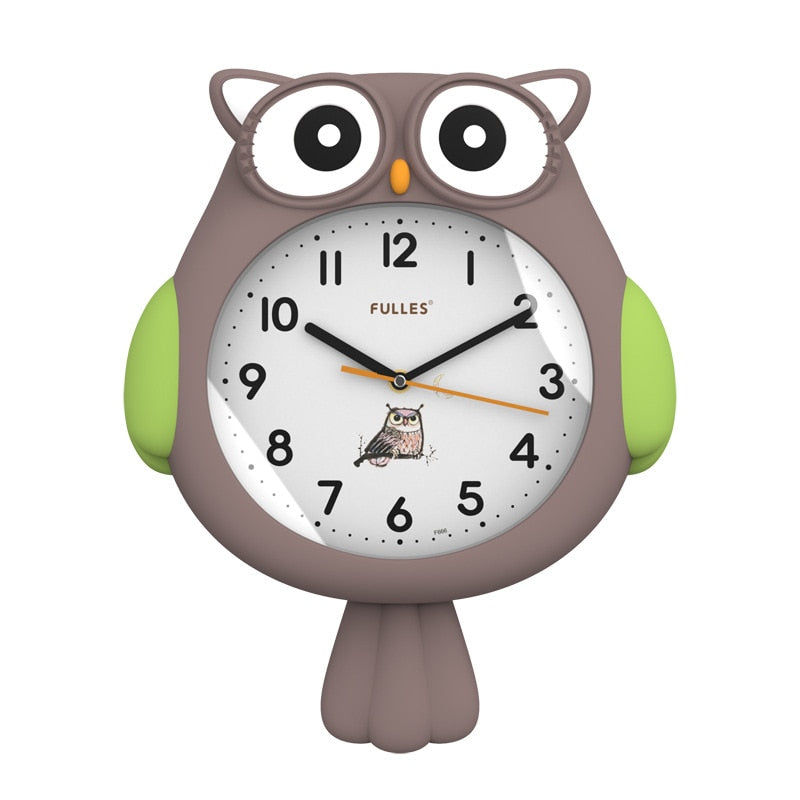 Cute Moon Wall Clock