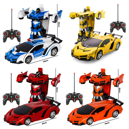 Turbo 2 in 1 RC Transforming Car Toy