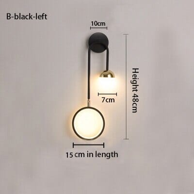 Contemporary Acrylic Wall Lamp for Home Decor