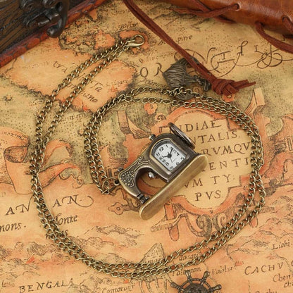 Vintage Style Sewing Machine Watch