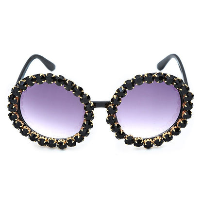 Stylish Big Circular Shade Sunglasses