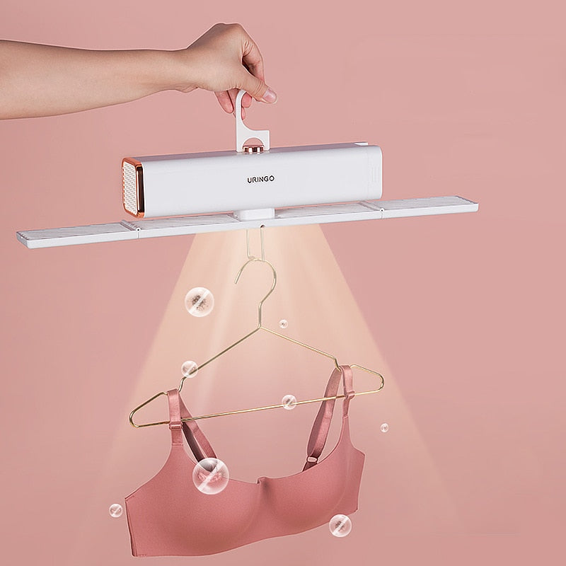 Compact Folding Electric Clothes Dryer Rack