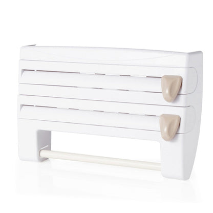 Space Saving Kitchen Paper Holder Shelf