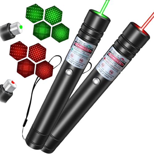 Bright Red Laser Pointer Long Range Pet Toy - Luxicro