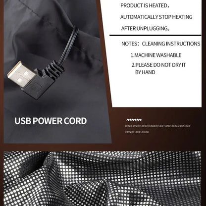Cozy Electric Heating Jacket for Men Women