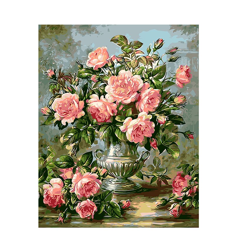Vibrant Floral DIY Paint Set