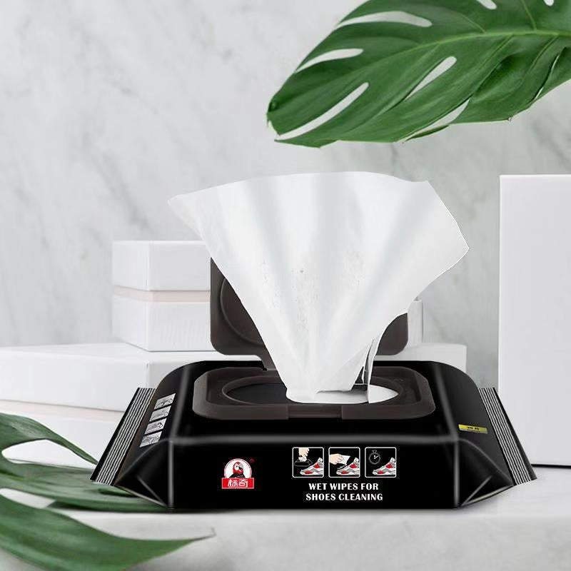 Fast Shoe Shine Wet Wipes