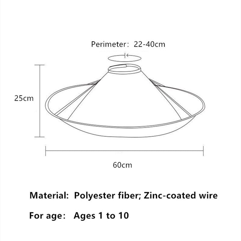 Practical Reusable Children's Hair Cutting Bib