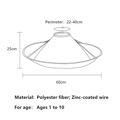 Practical Reusable Children's Hair Cutting Bib