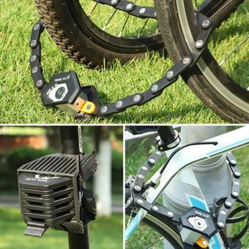 Secure Foldable Bike Lock - Luxicro