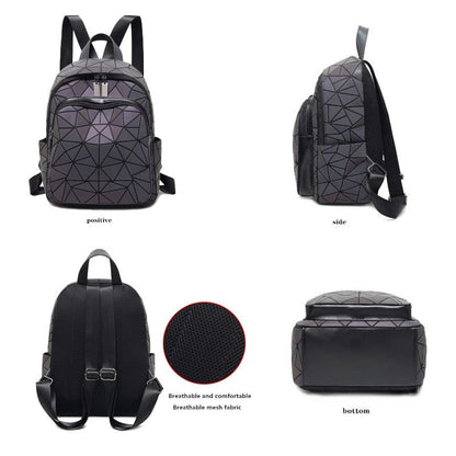 Vibrant Shine Holographic Kids Backpack