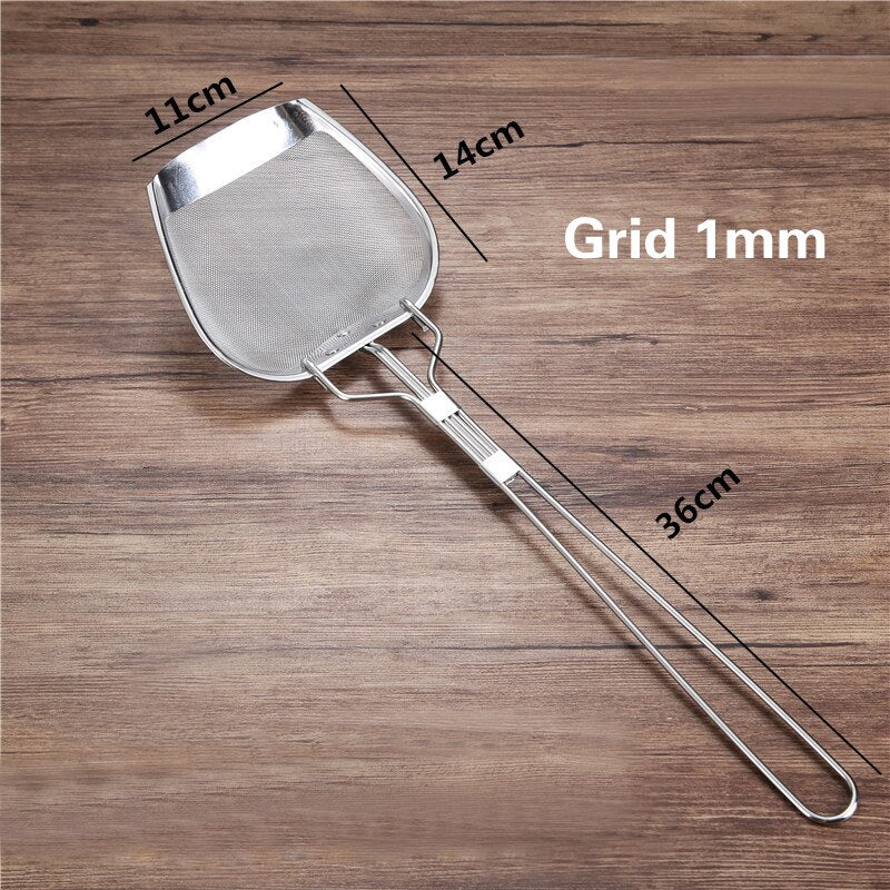 Stainless Steel Cooking Strainer Spoon - Luxicro