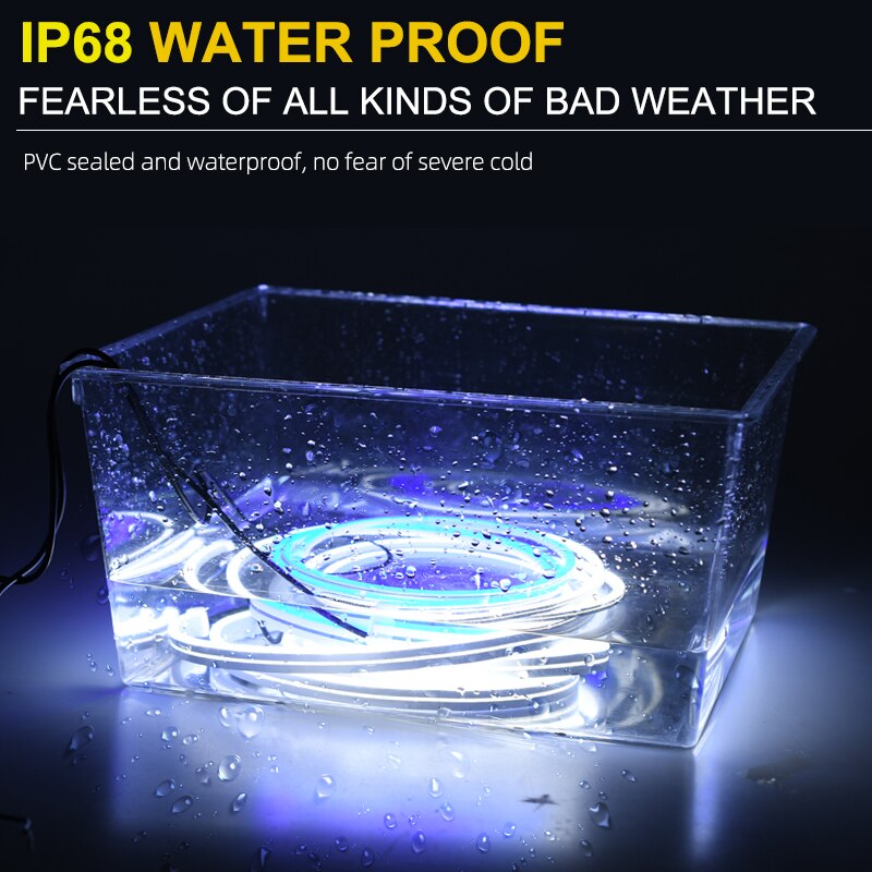 Adjustable Fit Car Hood LED Light Bar