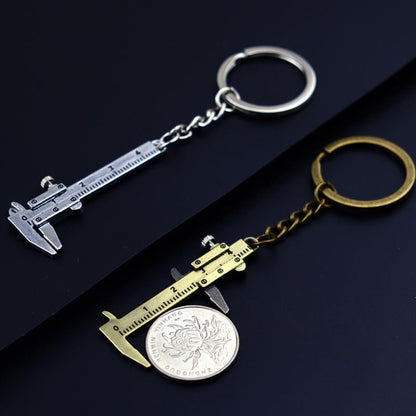 Compact Pocket Size Caliper Keychain