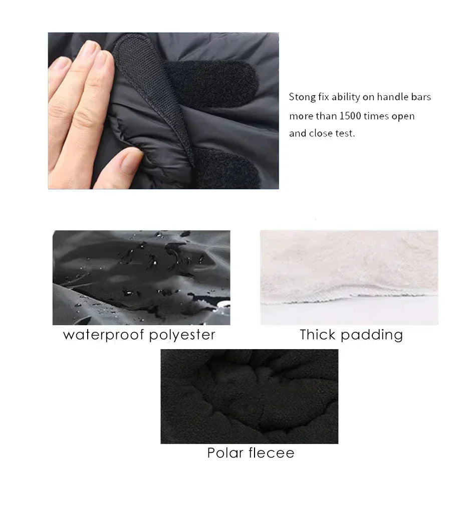 Cozy Hand Muffs for Stroller Pushing