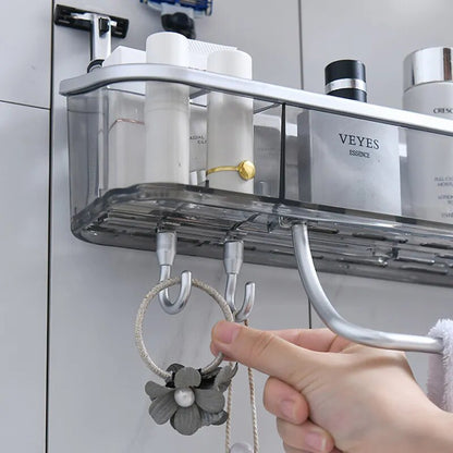 Compact Bathroom Cosmetic Shelf Organizer