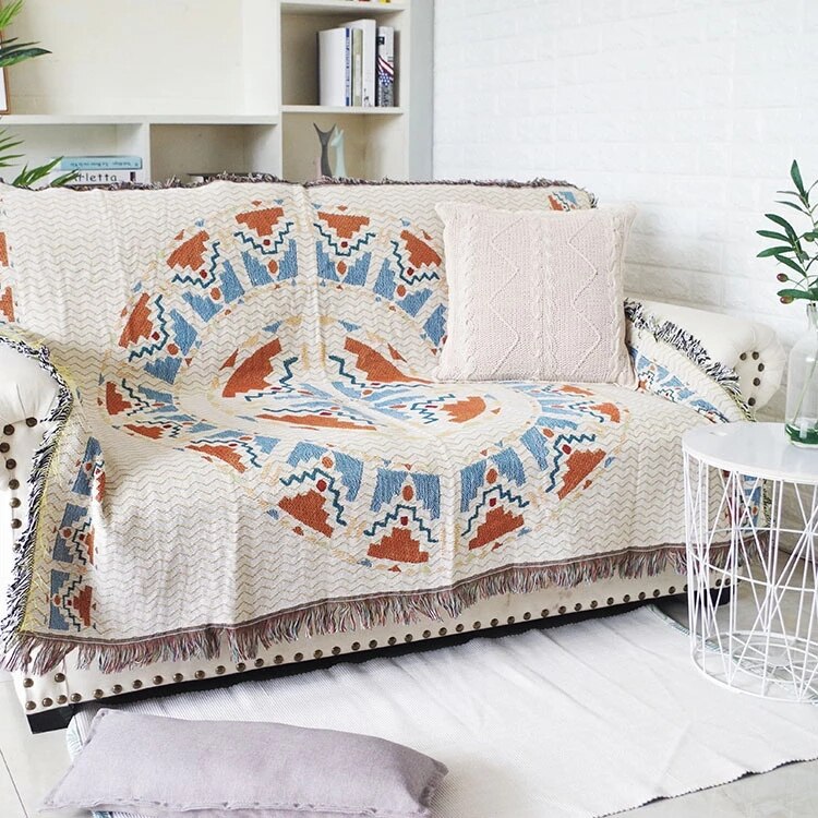 Soft Plush Autumn Throw Blanket