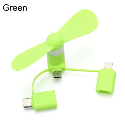Compact Mini USB Phone Cooler Fan