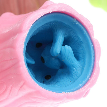 Cute Stress Relief Squishy Squirrel Toy