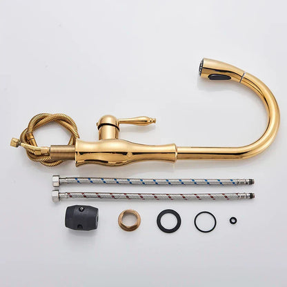 Luxury Stainless Steel Kitchen Faucet