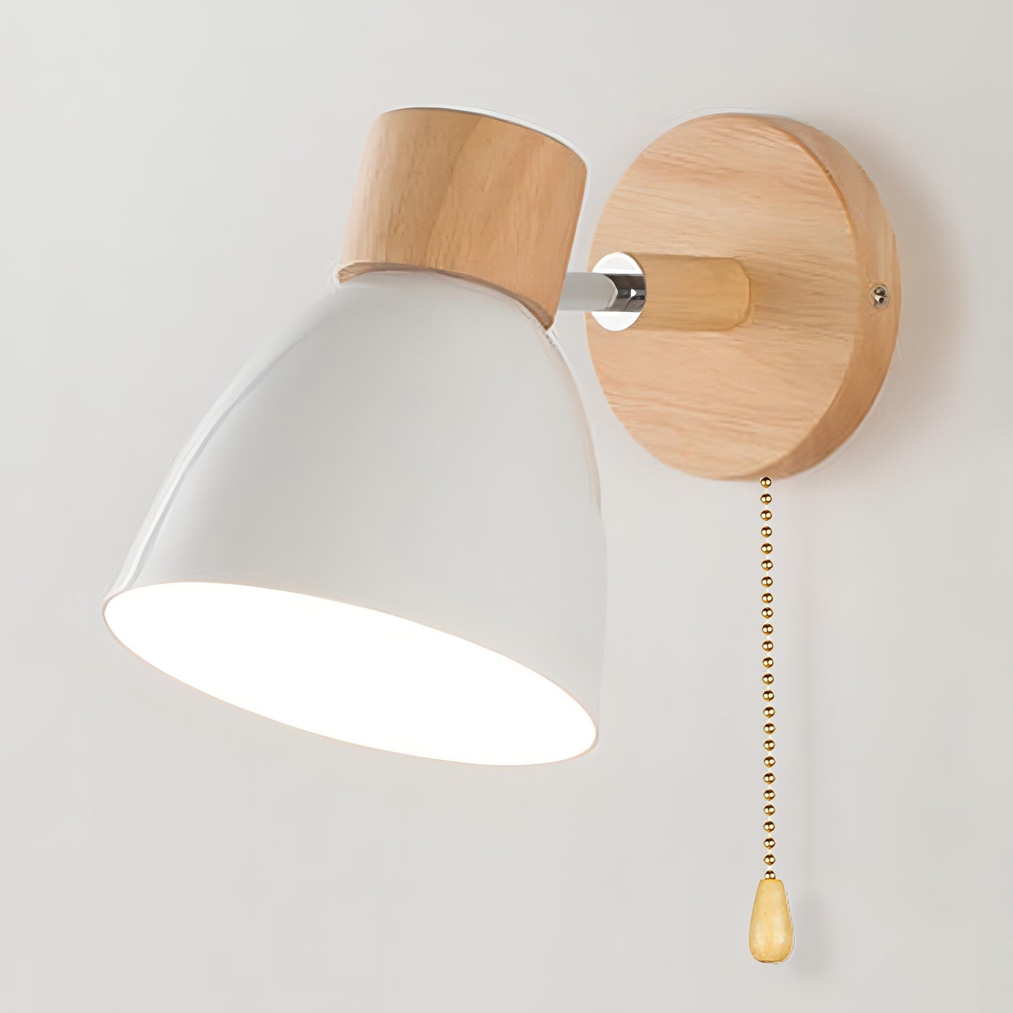Modern Indoor Wall Sconce with Simple On/Off Switch