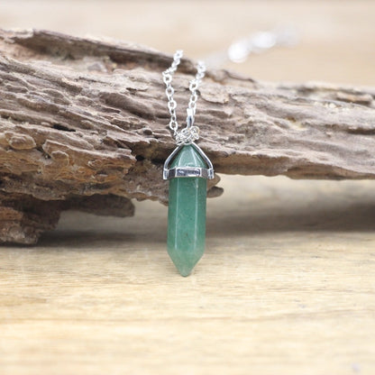 Boho Chic Crystal Healing Necklace