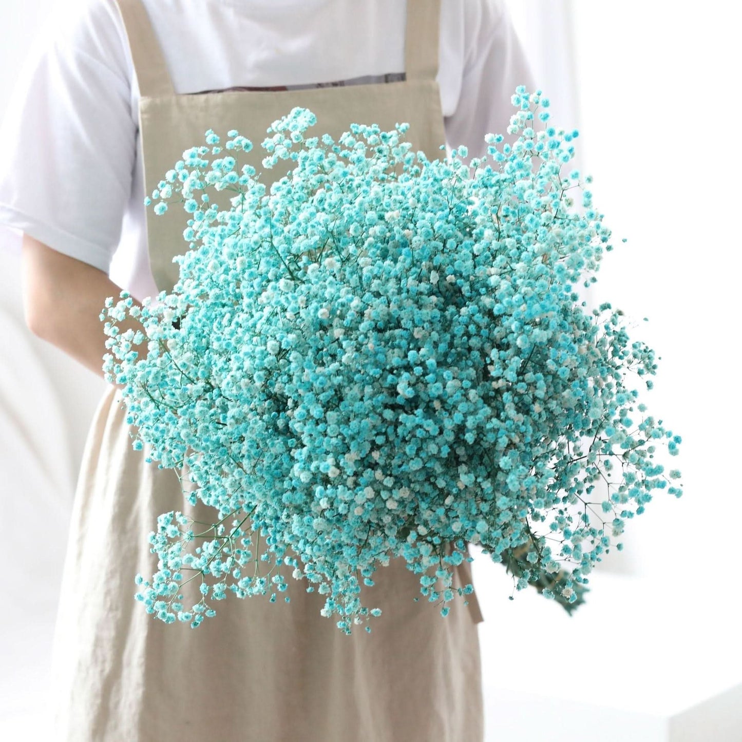 Natural Dried Flower Baby Breath Bouquet