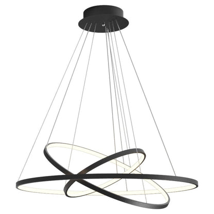Round Sparkling Chandelier Lamp