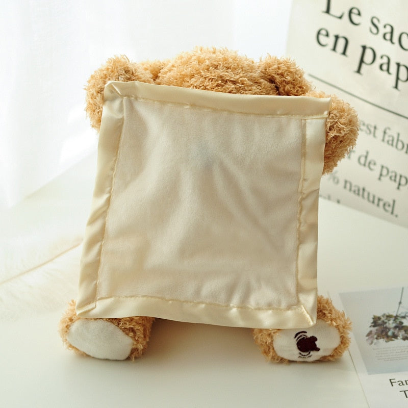 Cuddly Peek A Boo Teddy Soft Toy