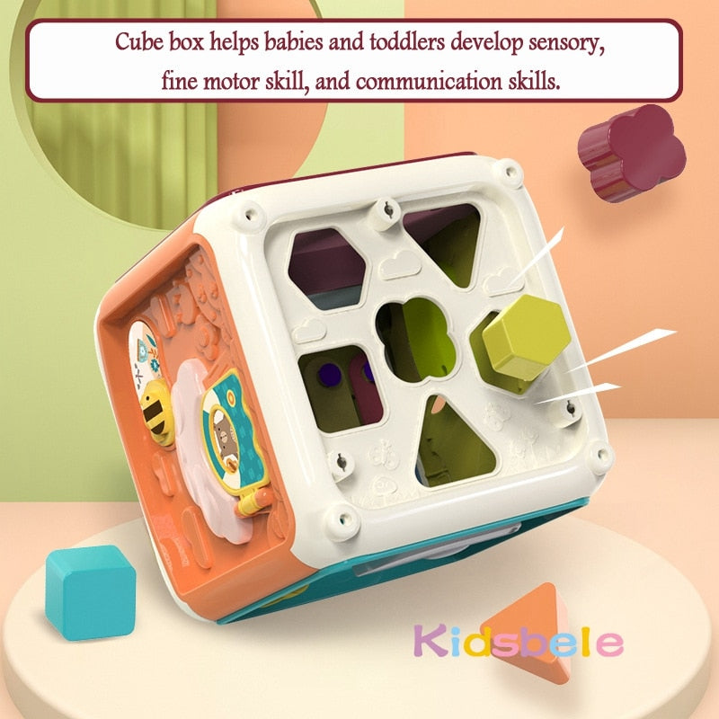 Educational Baby Activity Cube Toys