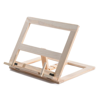 Natural Wood Tablet Stand - Luxicro