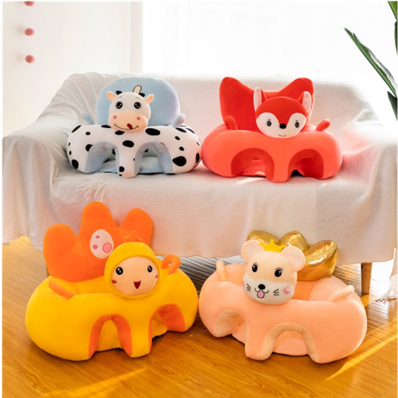 Cute Animal Plush Infant Seat