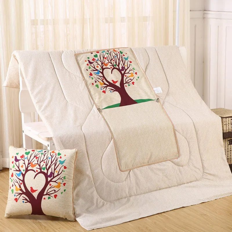 Cozy Plush Reversible Blanket Set - Luxicro