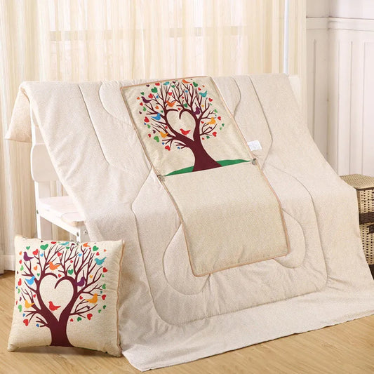 Cozy Plush Reversible Blanket Set - Luxicro