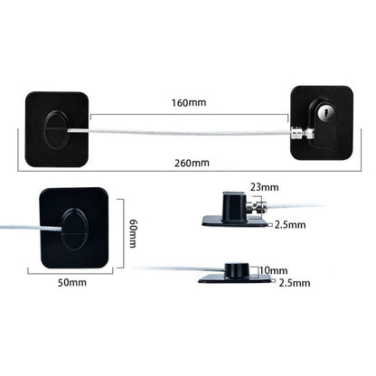 Secure Easy Fit Baby Cabinet Lock