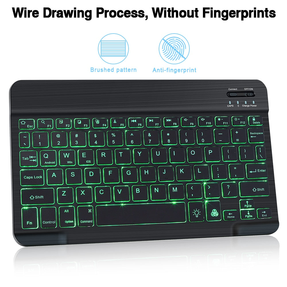 Compact Wireless Keyboard Mouse Combo
