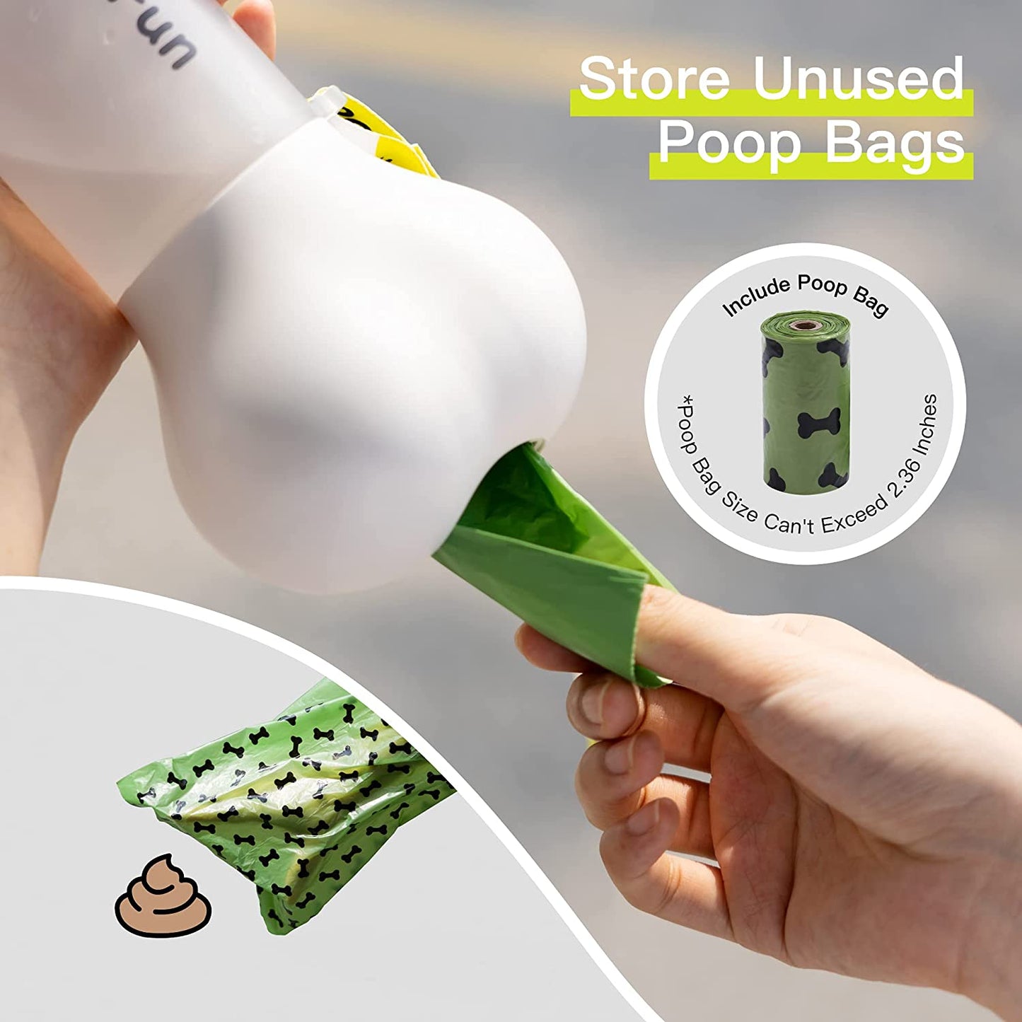 Fun Pet Bone Insulated Water Bottle