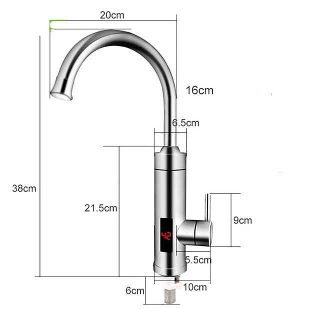 Fast Heated Water Kitchen Faucet