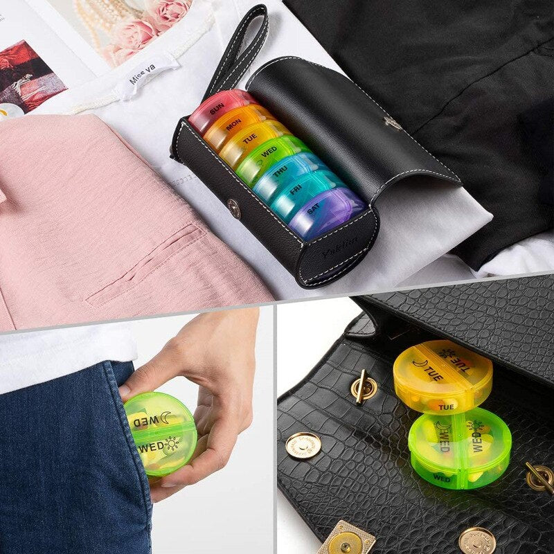 Daily Pill Organizer Box