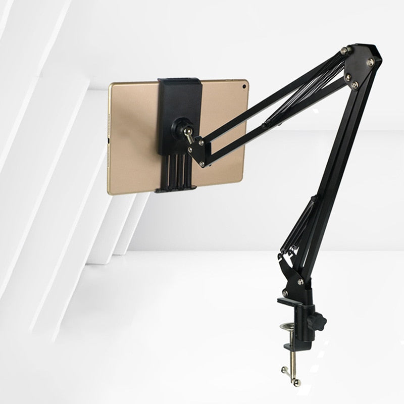 Adjustable Desk Phone Tablet Stand Clamp Holder